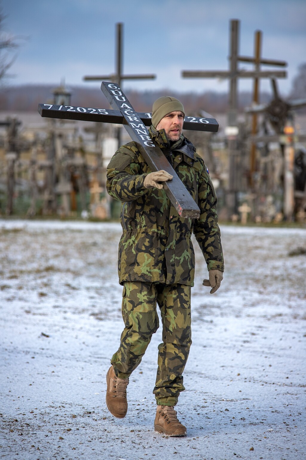 Česká stopa na litevské Hoře křížů