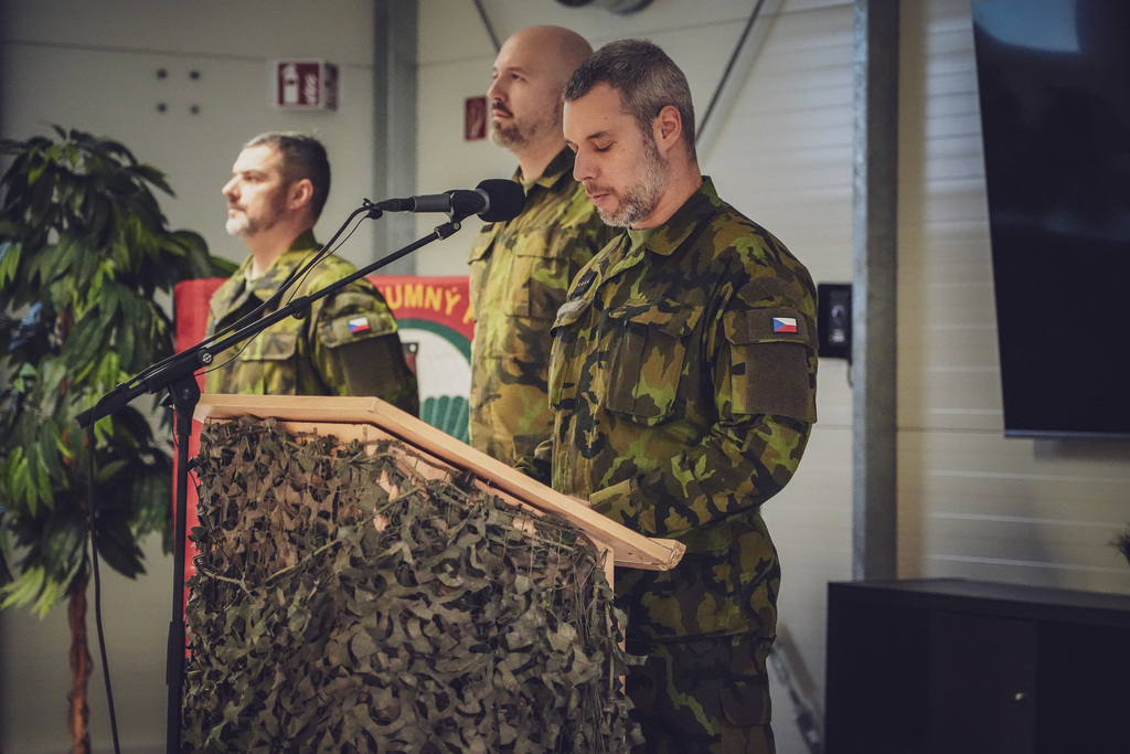 Proslov velitele 7. úkolového uskupení