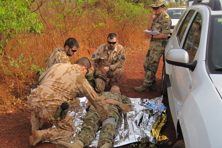 Spolupráce s místními vojáky je bezproblémová, říkají Češi v Mali