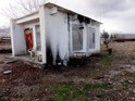  Obytná část jednoho z checkpointů na okraji provinčního města Čarykar