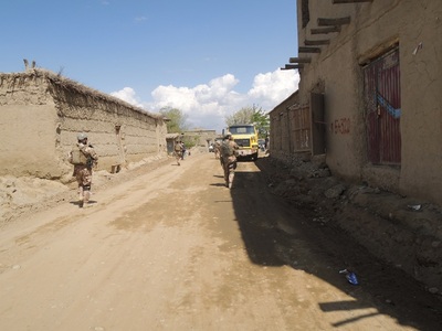 Druhá strážní rota na Bagrámu je již v plném nasazení