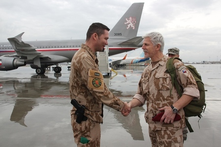 Střídání vojáků strážních rot BAF zahájeno