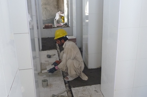 Tradiční umývárnu hammam se podařilo úspěšně dokončit