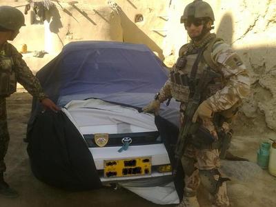 Czech soldiers participate in China Jaruk operation in Afghan district Sayed Abad