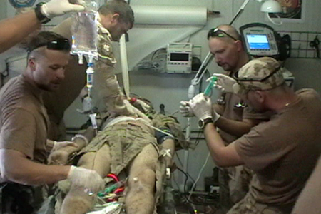 Czech soldiers help save lives in Wardak