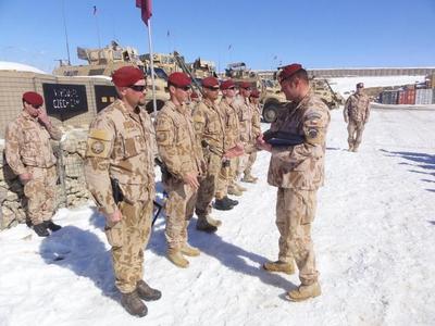 5. jednotka OMLT přejmenovala camp na základně Solthan Kheyl