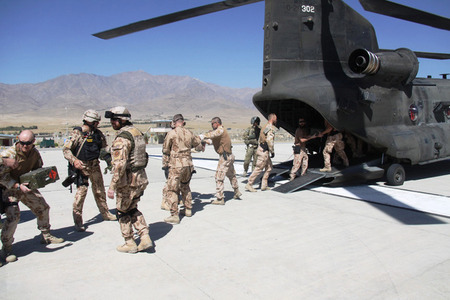 Přílet 4. VJVP na NPTC Wardak