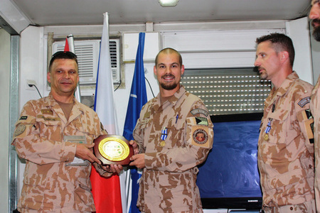 Velitel 5. ÚU AČR ISAF a velitel 3. VJVP