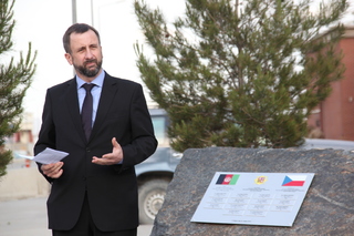  Velvyslanec ČR v Afghánistánu Petr Štěpánek  