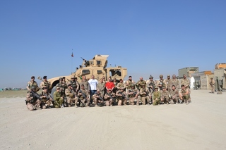Účastnící mezinárodního kurzu Tactical Combat Casualty Care