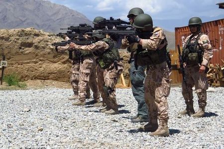 Vojáci v Afghánistánu trénovali střelby