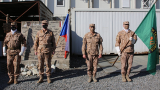 V Afghánistánu se vystřídali vojáci velitelství českého úkolového uskupení