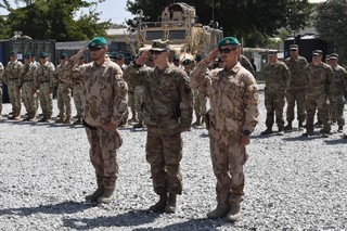 Tři nejlepší účastníci "Combat skills competition"