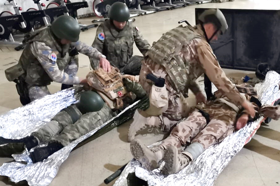 Vojáci v Kábulu úspěšně absolvovali mezinárodní zdravotnický výcvik 