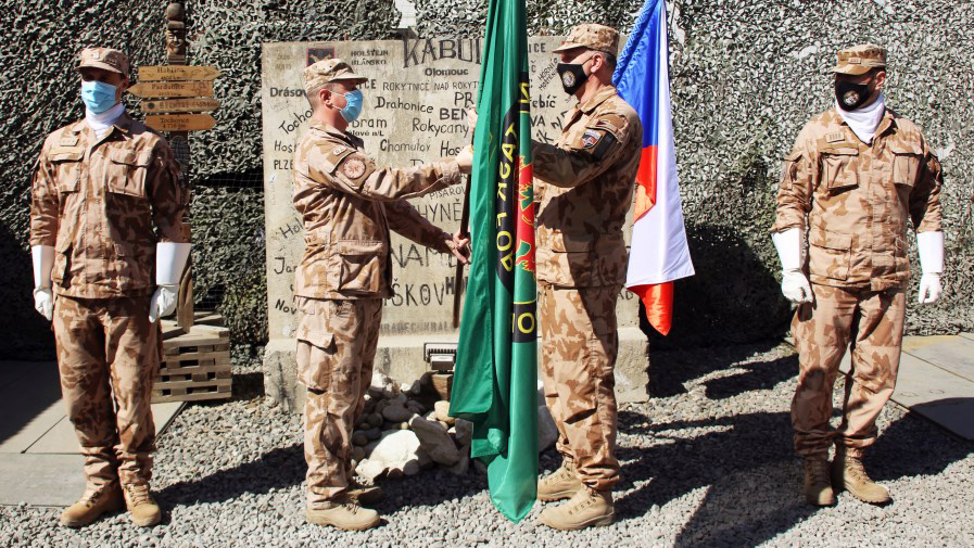 V Afghánistánu došlo k vystřídání vojáků na velitelství českého úkolového uskupení