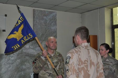 V Kábulu proběhla rotace vojáků, kteří cvičí piloty a střelce Afghánských vzdušných sil