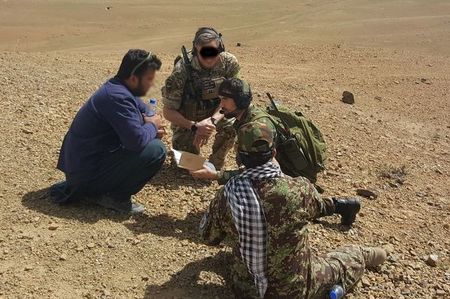 Afghánští letečtí koordinátoři trénují pod dohledem českých instruktorů