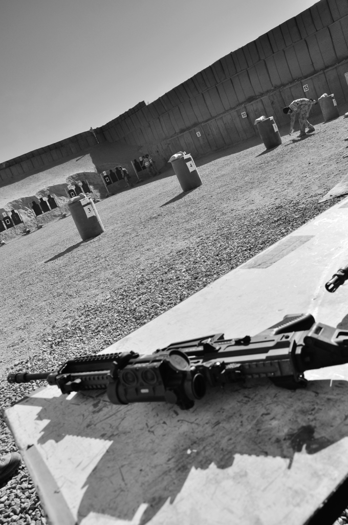  Střelnice na letecké základně Bagram