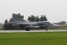 Start letounu JAS-39C Gripen