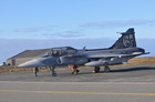 Gripen s motivem letošního NATO Tiger Meet se také zapojuje do mise na Islandu