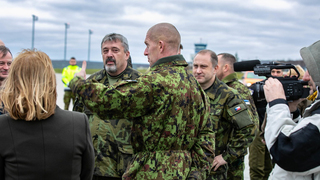  České vojáky na estonské základně Ämari navštívil Armádní generál Aleš Opata