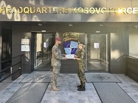 Velitelkou 31. uskupení AČR se poprvé v historii stává příslušnice Vojenské policie majorka Aneta Masaříková