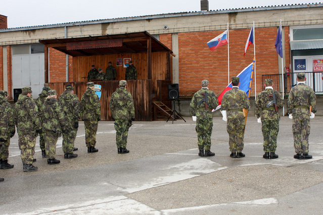 Oslavy 28. října na základně Šajkovac