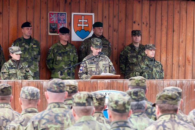 Pplk. Cífka – velitel 1. úkolového uskupení praporu operačních záloh KFOR