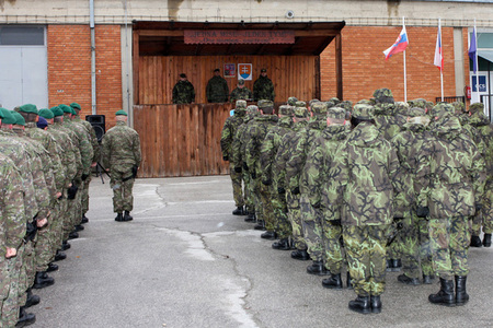 Vyhlášení rozkazu ministra obrany k 92. výročí založení čs. státu