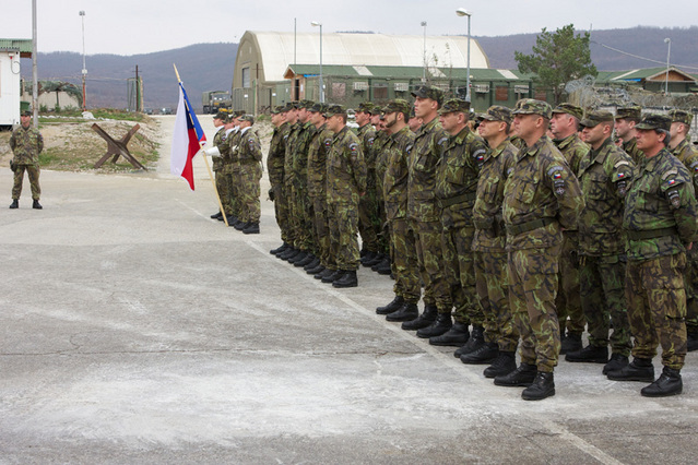 Jednotky nastoupené při příležitosti udílení medailí „Non-Article 5“