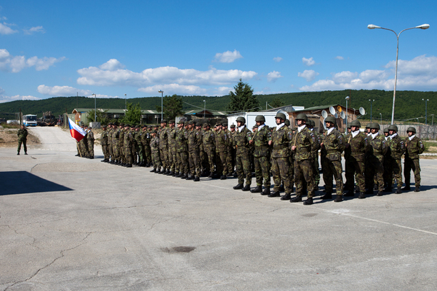 Organizační jádro praporu operačních záloh KFOR
