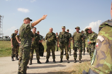 Velitel MNBG-C po skončení činnosti v rámci cvičení Kosovo Wide hodnotil činnost jednotek, ale také i řídících prvků