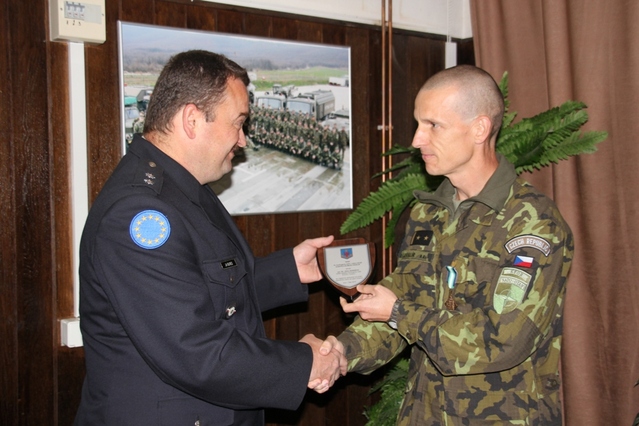 Spolupráce AČR a P ČR v Kosovu byla na velmi dobré úrovni