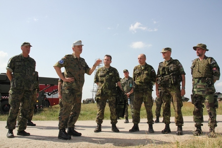 Generál Bentler zhodnotil činnost organizátorů cvičení Kosovo Wide jako vynikající