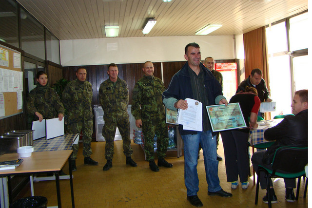 Lumni Krasniqi pracoval pro český KFOR od roku 2005