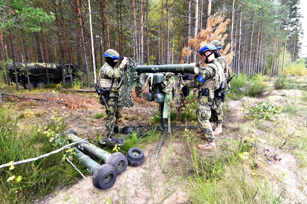  Maskování hlavního zbraňového systému - protiletadlového raketového kompletu RBS-70