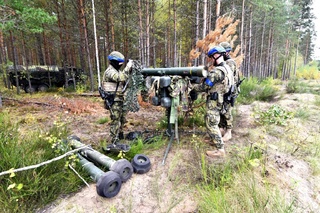  Maskování hlavního zbraňového systému - protiletadlového raketového kompletu RBS-70