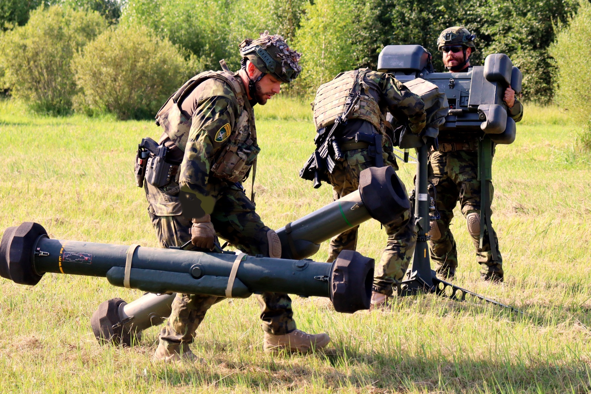 Obsluha RBS-70 musí být schopna v poměrně krátkém čase rozvinout komplet