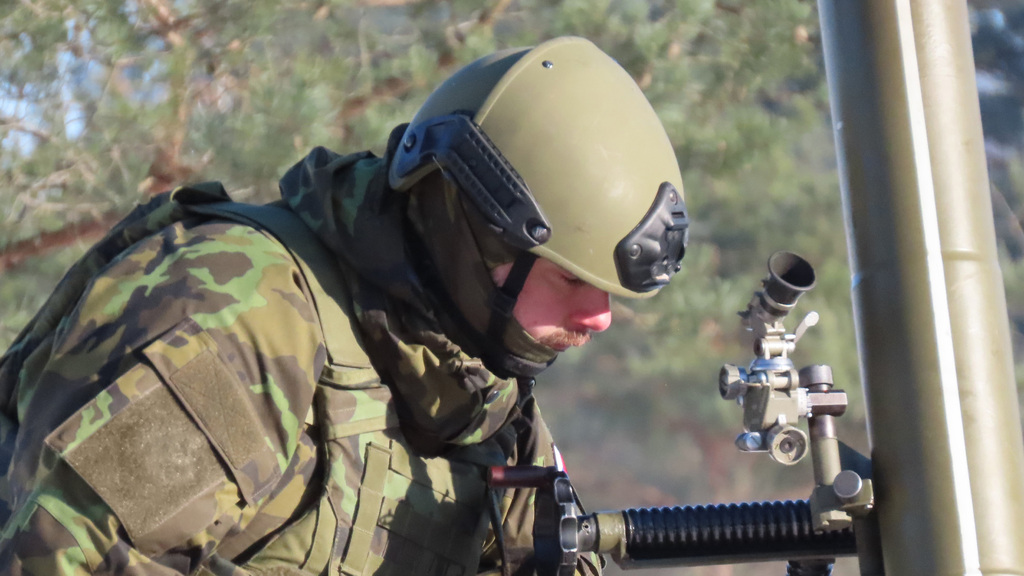 Přáslavičtí zvládli ostré střelby z minometů i v -25 stupních