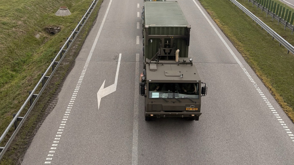 1. jednotka logistické podpory převzala operační úkol v Lotyšsku