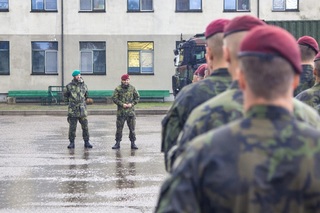 Vzdání pocty padlým českým vojákům v Afghanistánu