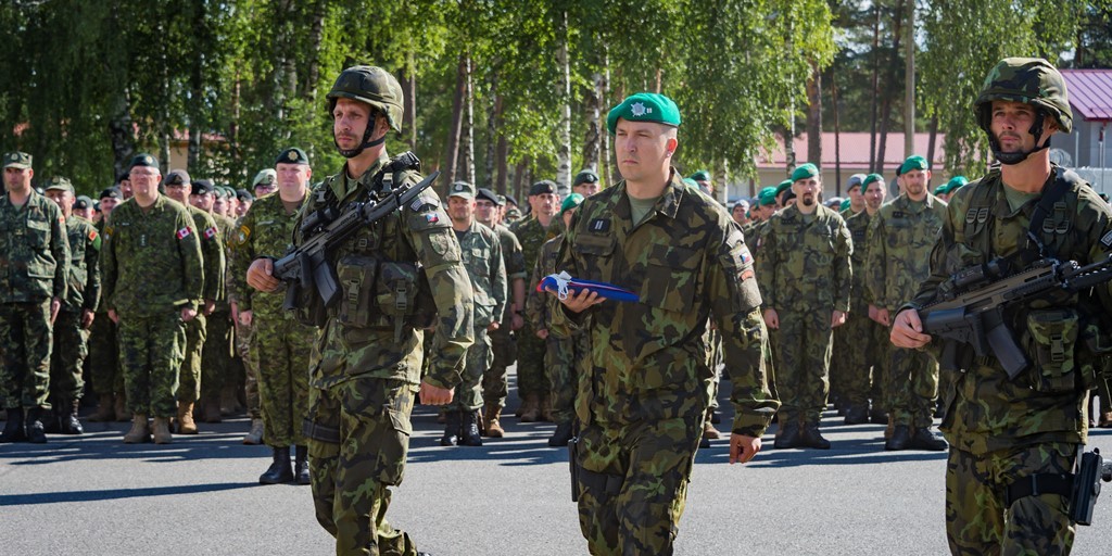 Čeští vojáci se přesunuli do prostoru nasazení v Lotyšsku