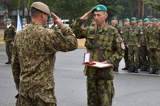 Rotmistr Spáčil byl zástupcem velitele lotyšské mechanizované brigády podplukovníkem Harlapenkovsem oceněn Medailí za zásluhy (Medal for Merith) 3. stupně