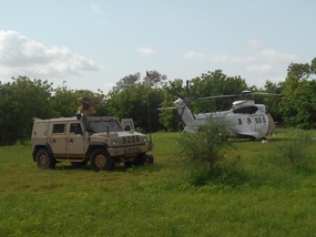 Zabezpečení heliportu