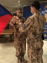 Brigádní generál František Ridzák a kapitán Jan Mikláš