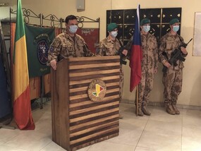 Kapitán Jan Mikláš během svého vystoupení