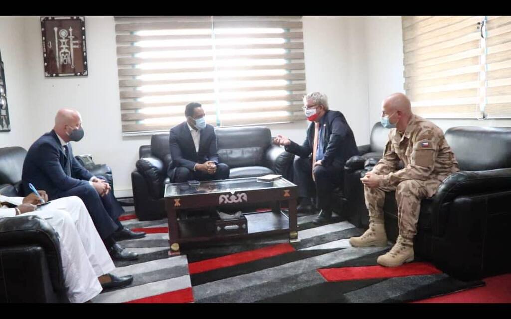 Jednání s malijským ministrem mládeže a sportu