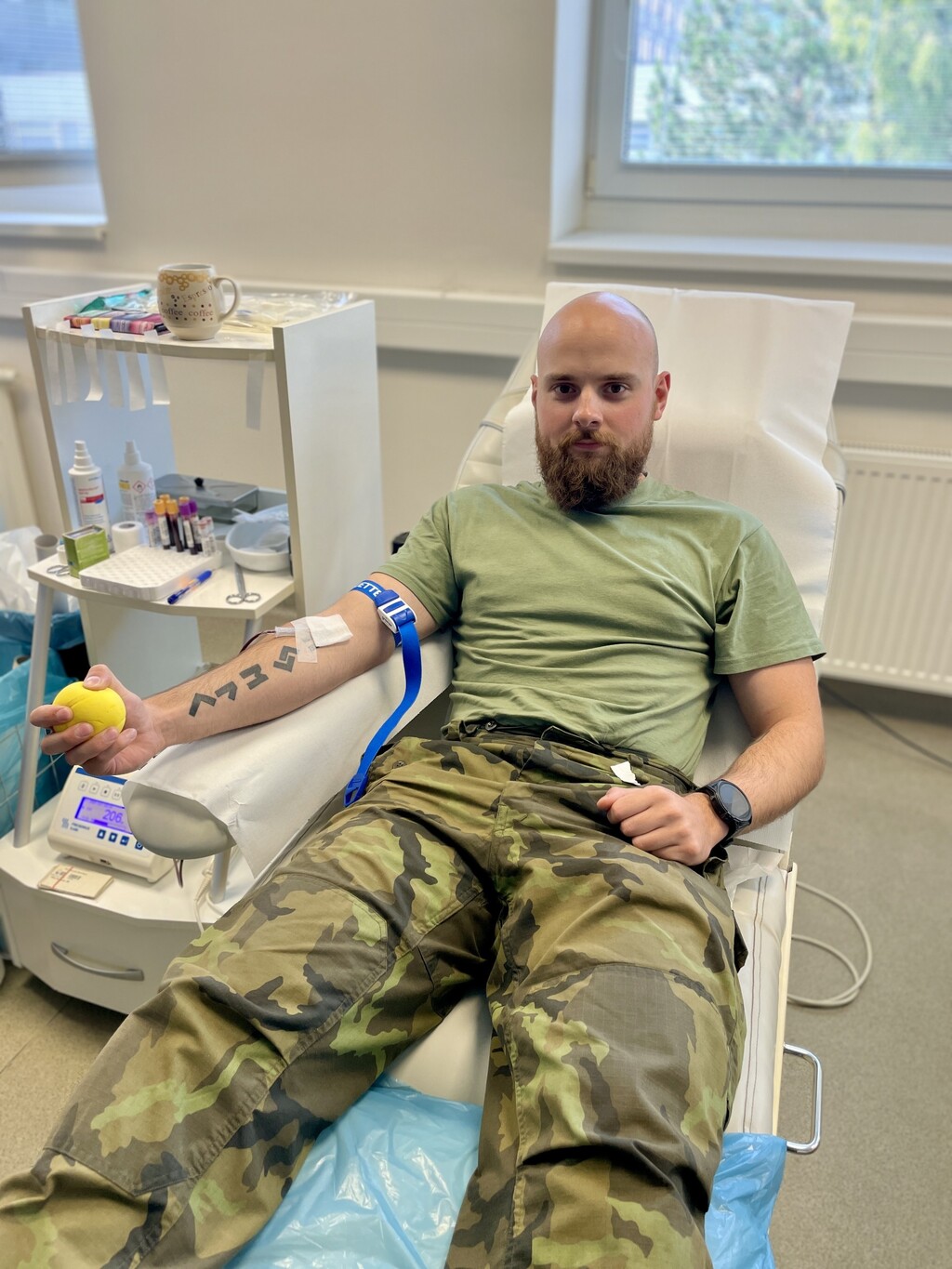 Čeští vojáci darovali krev v Banské Bystrici