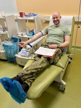 Vojáci kontingentu NATO na Slovensku společně darovali krev