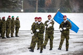 Přinesení praporu MN BG SVK